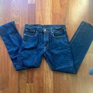 Levi's 502 taper jeans. Men's 33x34